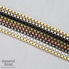 Bright Gold 1.2mm Classic Box Chain #CC223-General Bead