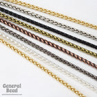 3mm Antique Brass Wheat Chain CC214-General Bead