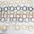 22mm Gunmetal Multiple Link Chain CC251-General Bead