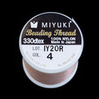 Size B Blush Miyuki Beading Thread #CDA004-General Bead