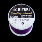 Size B Purple Miyuki Beading Thread #CDA009-General Bead