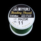 Size B Green Miyuki Beading Thread #CDA011-General Bead