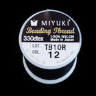 Size B Black Miyuki Beading Thread #CDA012-General Bead