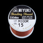 Size B Nutmeg Miyuki Beading Thread #CDA015-General Bead