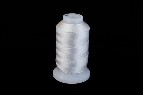 White Silk Size B Beading Thread (4 Spools, 24 Spools) #CDB003