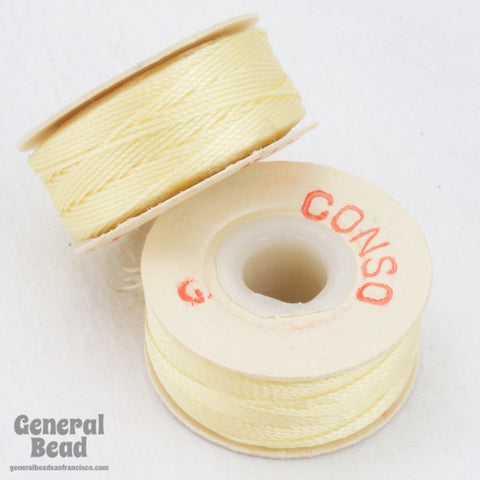 Straw Conso Nylon Size G Thread-General Bead