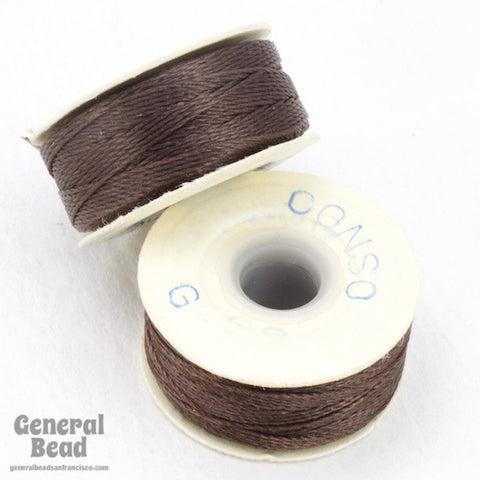 Brown Conso Nylon Size G Thread-General Bead