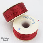 Red Conso Nylon Size G Thread-General Bead
