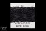 Black Nylon Size 8 Needle End Bead Cord-General Bead