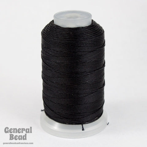 Black Nylon Size F Beading Thread-General Bead