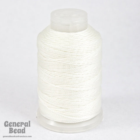 White Nylon Size FF Beading Thread-General Bead