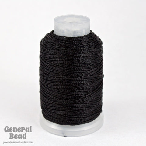 Black Nylon Size FF Beading Thread-General Bead