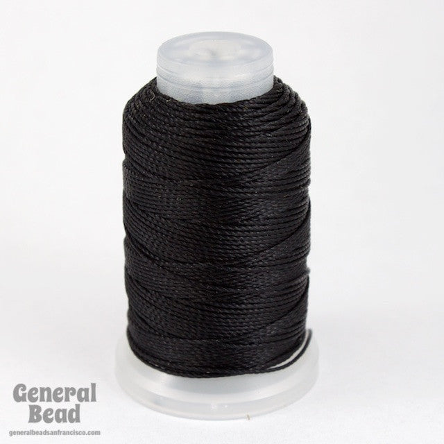 Black Nymo Size FFF Beading Thread #CDS030 – General Bead