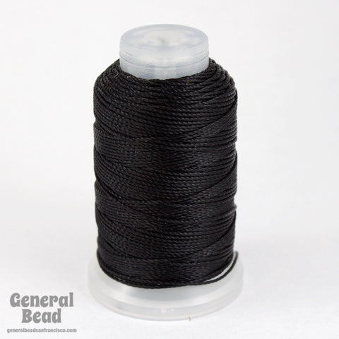 Black Nylon Size FFF Beading Thread-General Bead