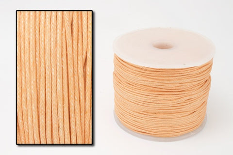 Peach 2mm Cotton Cord #CDT031-General Bead