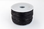 Black .5mm Cotton Cord #CDT013-General Bead