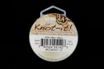 0.8mm White Knot-it! Chinese Knotting Cord #CDX004-General Bead
