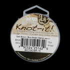 1.5mm Dark Brown Knot-it! Chinese Knotting Cord #CDX206