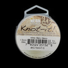 1.5mm White Knot-it! Chinese Knotting Cord #CDX201-General Bead