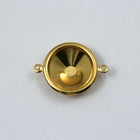14mm Cabochon Setting #72- Gold-General Bead