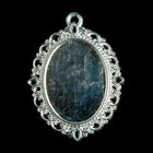 25mm x 18mm Silver Filigree Cabochon Setting #CEC084-General Bead