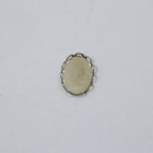 13mm x 18mm Cabochon Setting #44 Silver-General Bead
