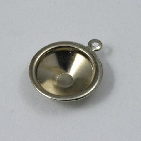 12mm Cabochon Setting #71 Silver-General Bead