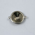 14mm Cabochon Setting #72- Silver-General Bead
