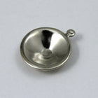 14mm Cabochon Setting #73- Silver-General Bead