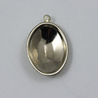 13mm x 18mm Cabochon Setting #76- Silver-General Bead