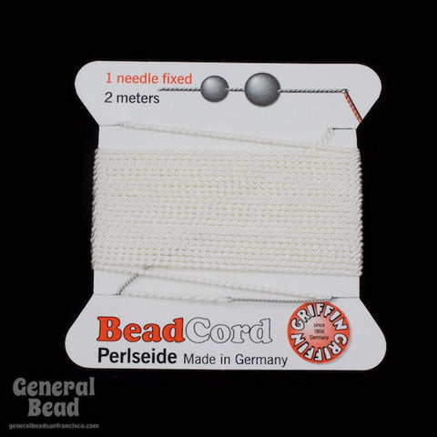 Griffin Pure Silk Beading Cord with Needle - 2m – Beadazzle Bead Outlet