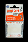 White Griffin Silk Size 5 Needle End Bead Cord #CGG701-General Bead