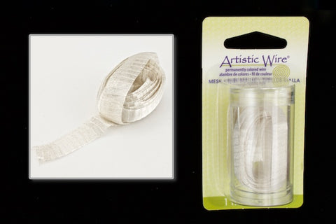 18mm Silver Mesh Tube (10 Packs) #CGN017-General Bead