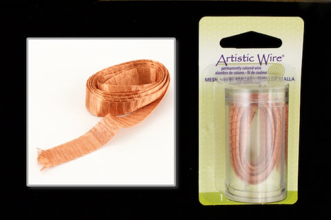 18mm Copper Mesh Tube (10 Packs) #CGN018-General Bead