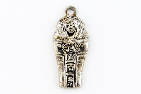 15mm Antique Silver Mummy Charm #CHA012-General Bead