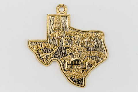20mm Gold Texas Charm #CHA021-General Bead