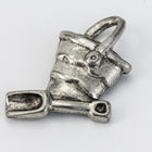 20mm Antique Silver Sand Bucket Charm #CHA027-General Bead