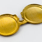 30mm Raw Brass Round Sunglasses Charm #CHA031-General Bead