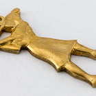 25mm Raw Brass Woman Playing Golf Charm #CHA070-General Bead