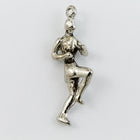 28mm Silver Dimensional Runner Charm #CHA079-General Bead