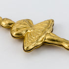 25mm Raw Brass Double Sided Ballerina Charm (2 Pcs) #CHA082-General Bead