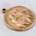 23mm Raw Brass Relay Race Charm #CHA086-General Bead