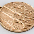 33mm Raw Brass Color Guard Charm #CHA087-General Bead