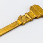 24mm Raw Brass Pipe Wrench Charm #CHA095-General Bead
