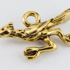21mm Gold Dimensional Roadrunner Charm #CHA109-General Bead