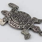 30mm Antique Silver Turtle Charm #CHA131-General Bead