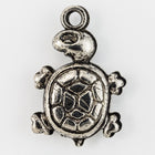 27mm Antique Silver Turtle Charm #CHA133-General Bead