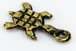 10mm Antique Gold Turtle Charm (2 Pcs) #CHA145-General Bead