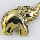 30mm Raw Brass Elephant Bead (2 Pcs) #CHA168-General Bead