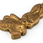 20mm Antique Brass Bunny Charm #CHA150-General Bead